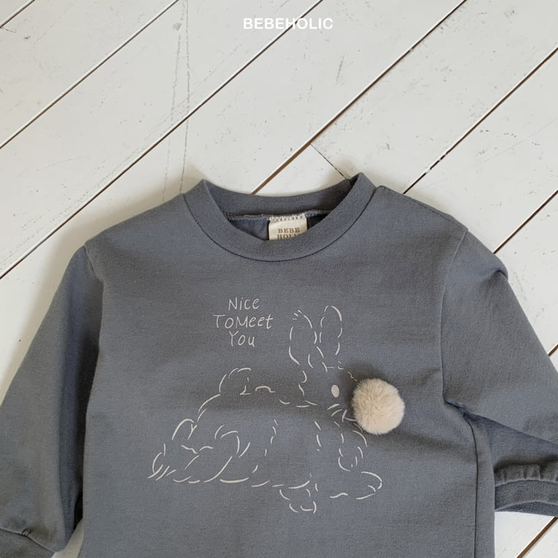 Bebe Holic - Korean Baby Fashion - #babyoutfit - Rabbit Ball Tee - 12