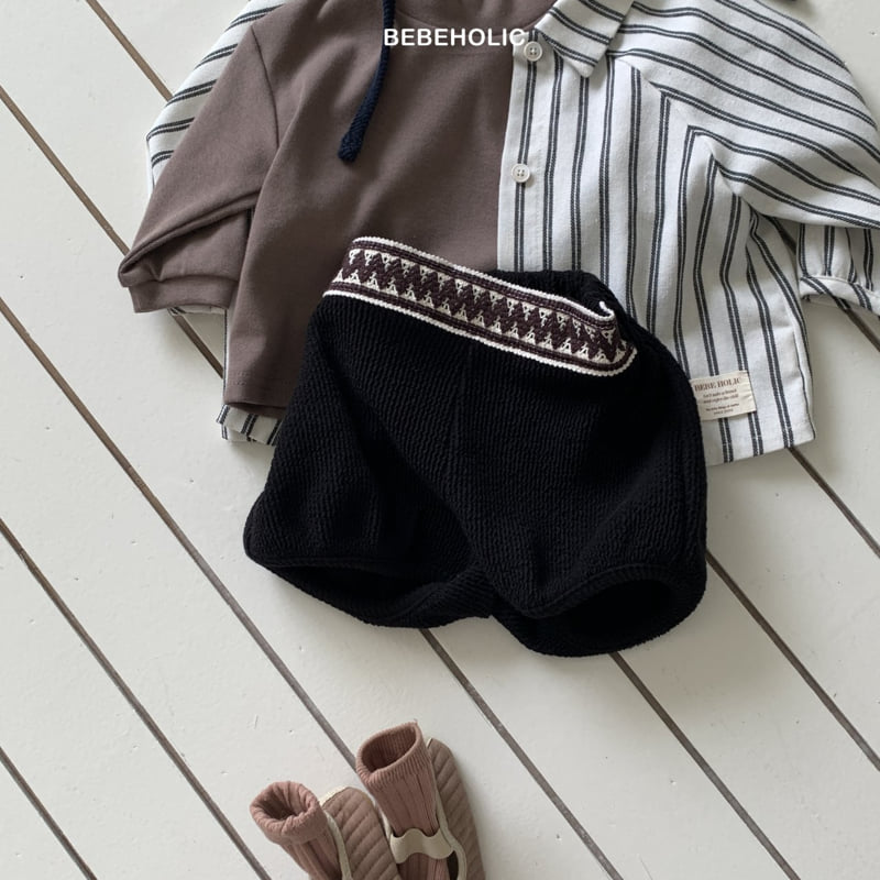 Bebe Holic - Korean Baby Fashion - #babyoutfit - Zigzag Pants - 8