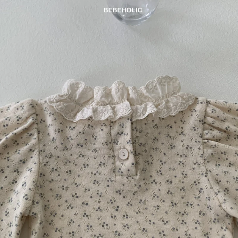 Bebe Holic - Korean Baby Fashion - #babyoutfit - Ally Flower Suit - 10