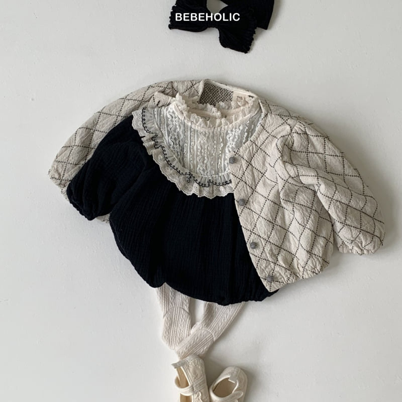 Bebe Holic - Korean Baby Fashion - #babyoutfit - Melody Lace Suit - 7