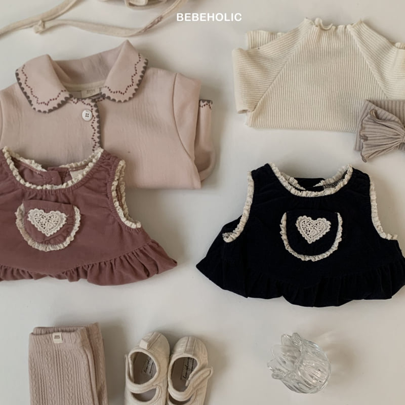 Bebe Holic - Korean Baby Fashion - #babyootd - Bella Corduroy Suit - 4
