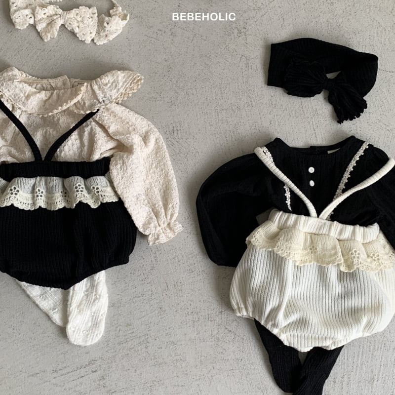 Bebe Holic - Korean Baby Fashion - #babyoutfit - Ppongppong Overalls - 2