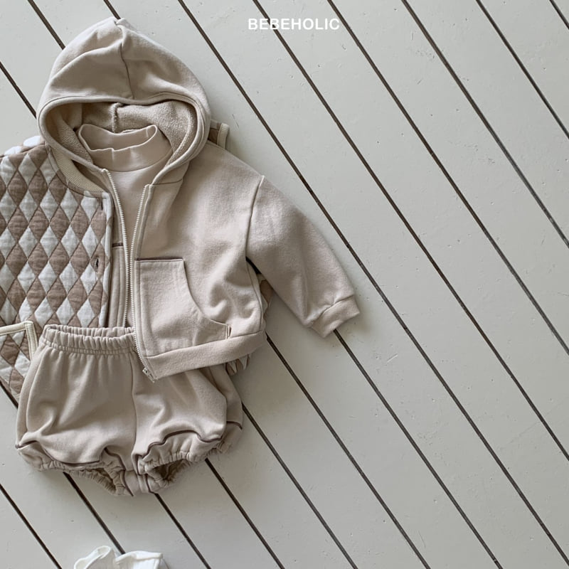 Bebe Holic - Korean Baby Fashion - #babywear - Stripe Zip-up Hoodie - 5