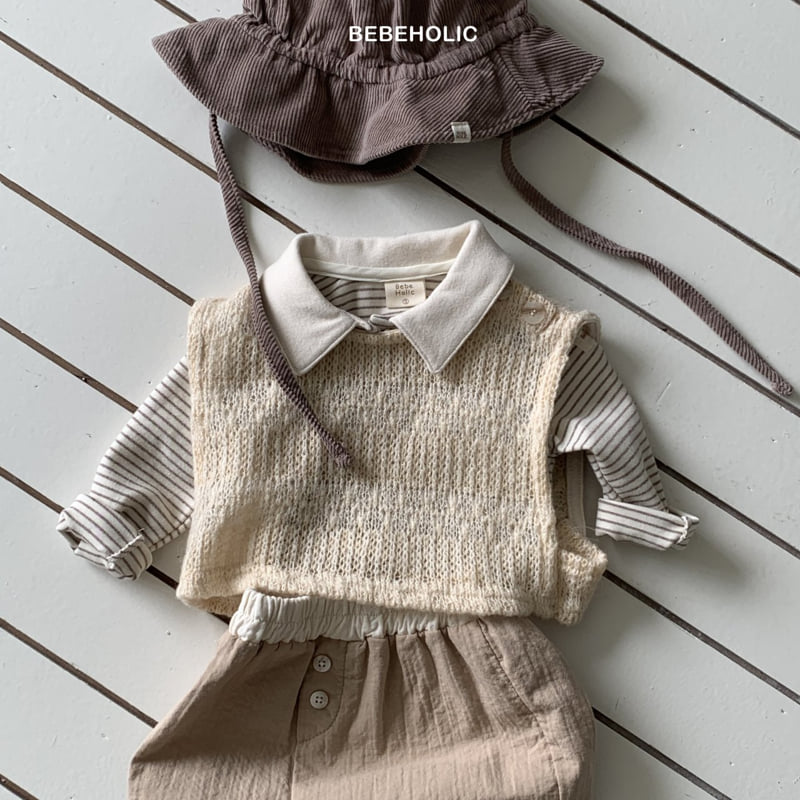 Bebe Holic - Korean Baby Fashion - #babyoutfit - Luca Knit Vest - 4