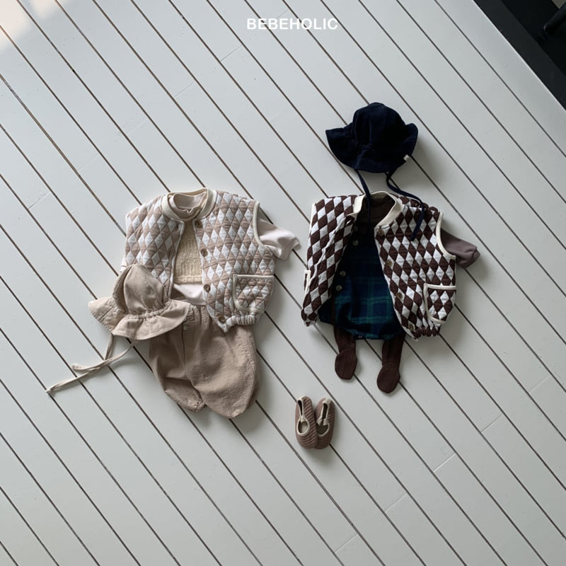 Bebe Holic - Korean Baby Fashion - #onlinebabyboutique - Diamond Vest - 3