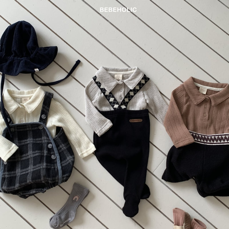 Bebe Holic - Korean Baby Fashion - #onlinebabyboutique - Acon Henley Tee - 2