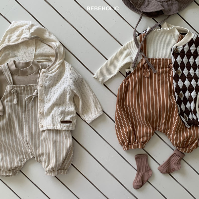 Bebe Holic - Korean Baby Fashion - #onlinebabyboutique - Cooper Style Overalls - 2