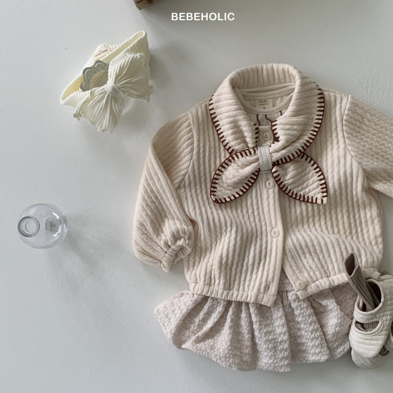 Bebe Holic - Korean Baby Fashion - #babywear - Roni Collar Cardigan - 4