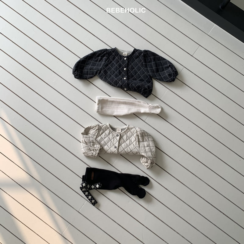 Bebe Holic - Korean Baby Fashion - #onlinebabyboutique - Diamond Cardigan - 3