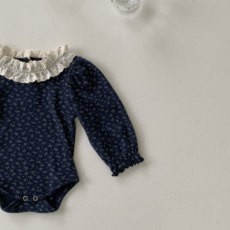Bebe Holic - Korean Baby Fashion - #onlinebabyboutique - Ally Flower Suit - 12