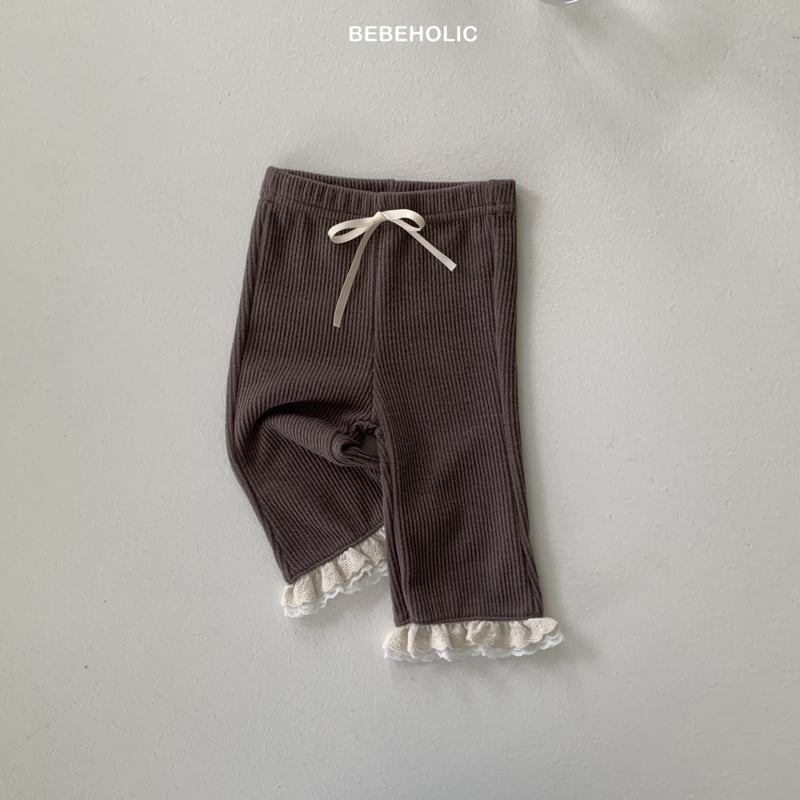 Bebe Holic - Korean Baby Fashion - #onlinebabyboutique - Double Lace Bootcut - 12