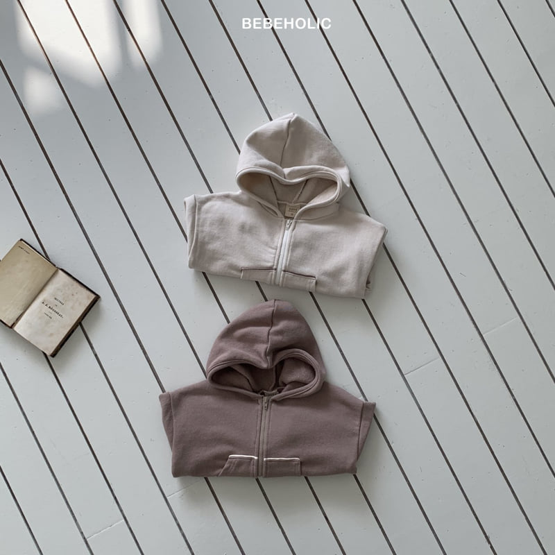 Bebe Holic - Korean Baby Fashion - #onlinebabyshop - Stripe Zip-up Hoodie - 7