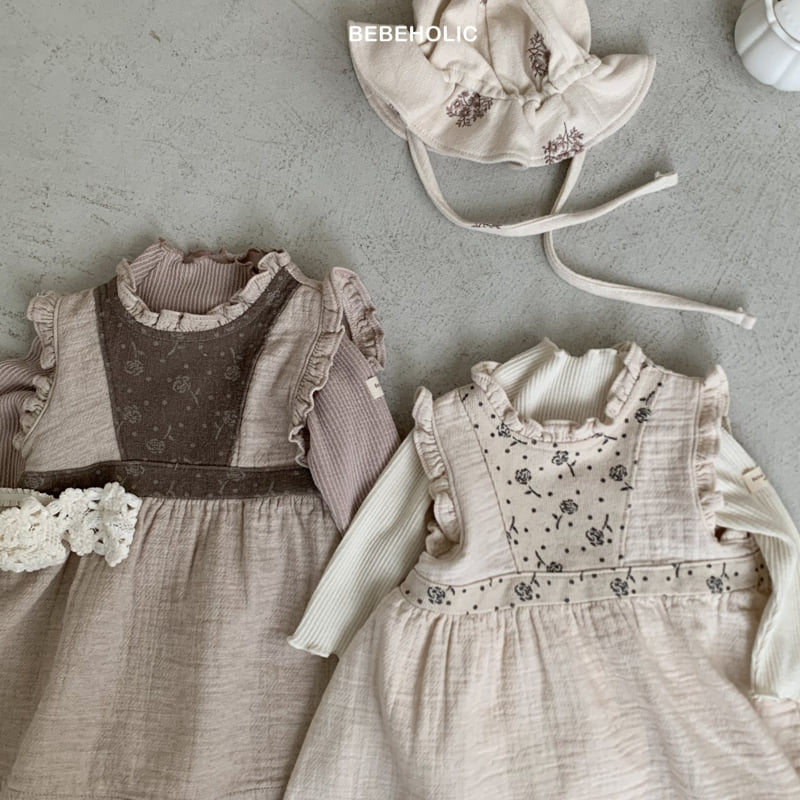 Bebe Holic - Korean Baby Fashion - #onlinebabyshop - Corsage One-piece - 2