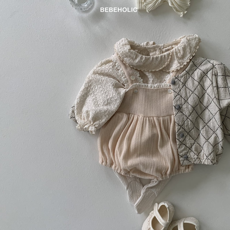 Bebe Holic - Korean Baby Fashion - #onlinebabyshop - Rumi Ribbed Suit - 7