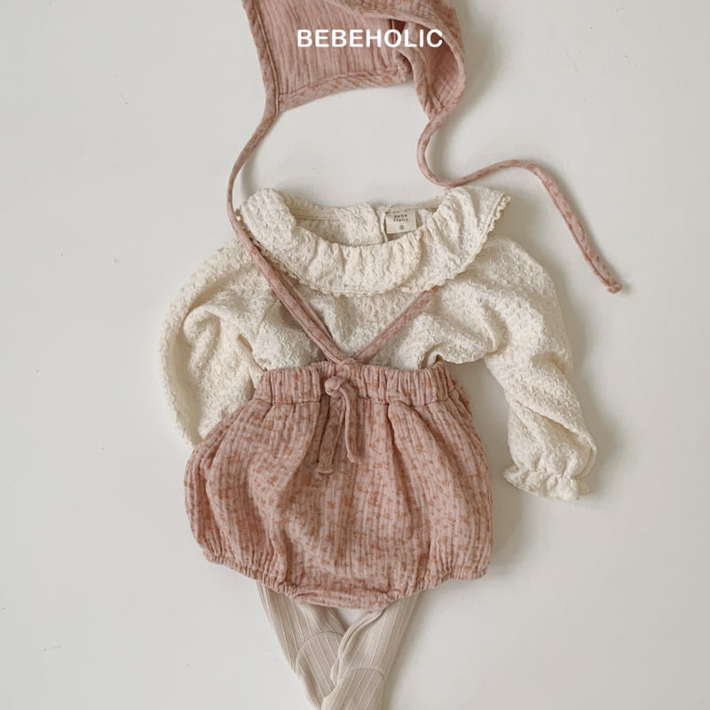 Bebe Holic - Korean Baby Fashion - #onlinebabyboutique - Rabbit Bonnet Set - 4