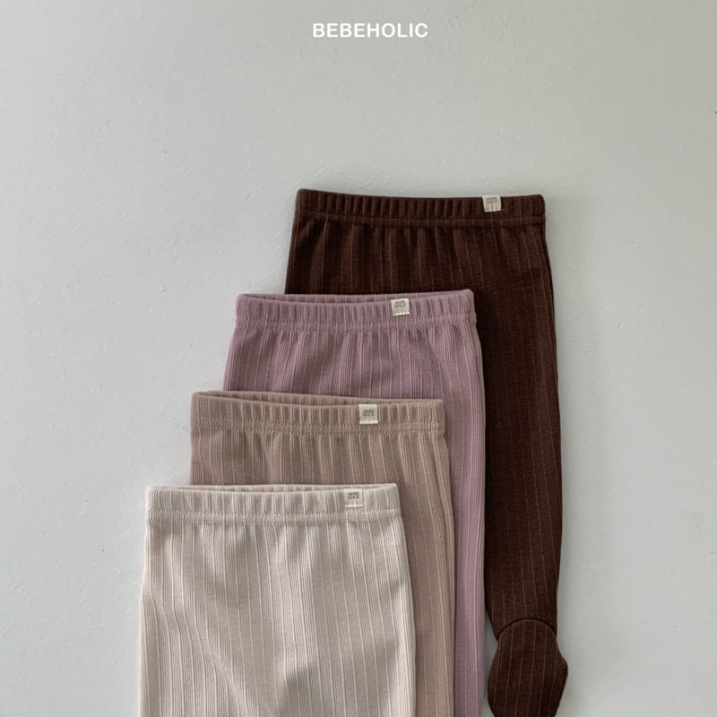 Bebe Holic - Korean Baby Fashion - #onlinebabyshop - Olive Footed Leggings - 9