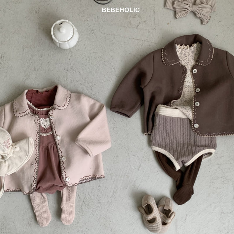 Bebe Holic - Korean Baby Fashion - #smilingbaby - Mellow Cardigan - 2