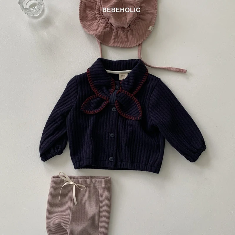 Bebe Holic - Korean Baby Fashion - #smilingbaby - Roni Collar Cardigan - 6