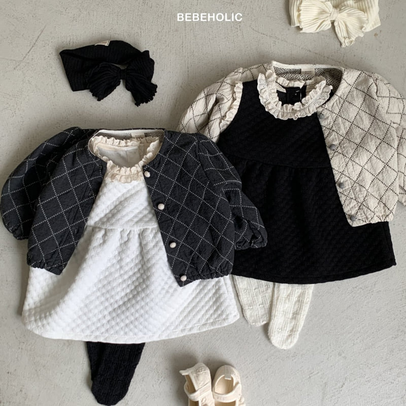 Bebe Holic - Korean Baby Fashion - #onlinebabyshop - Pure Lace One-piece - 4