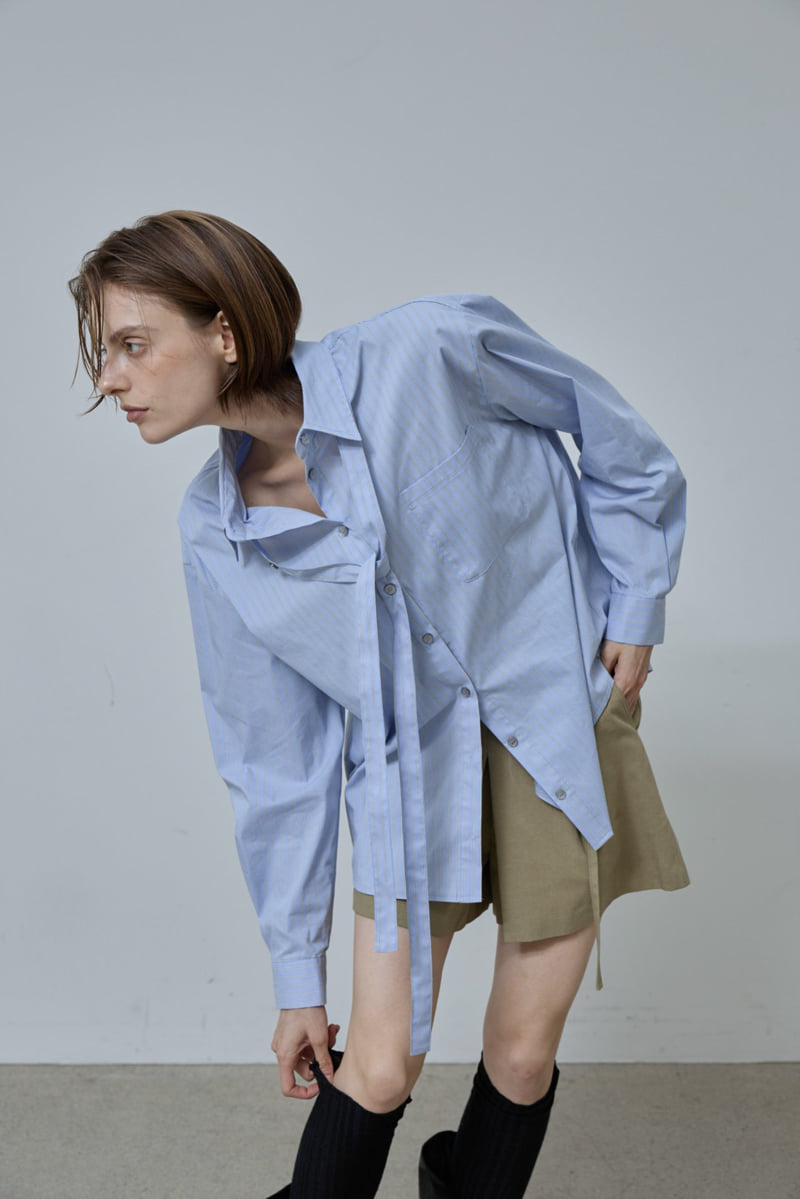 Better - Korean Women Fashion - #momslook - Noel Stripe Shirt - 6
