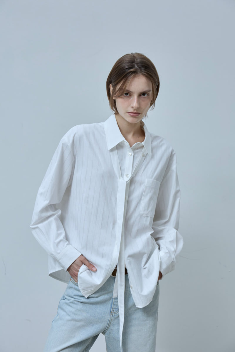 Better - Korean Women Fashion - #momslook - Noel Stripe Shirt - 8