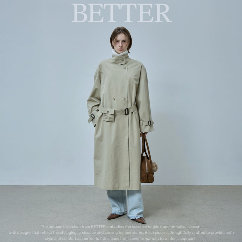 Better - Korean Women Fashion - #momslook - Publ Trench Coat - 9