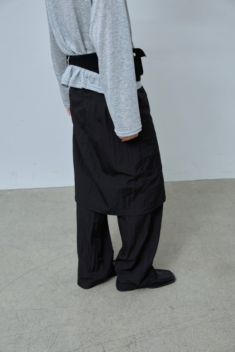 Better - Korean Women Fashion - #pursuepretty - Stone Skirt Pants - 12