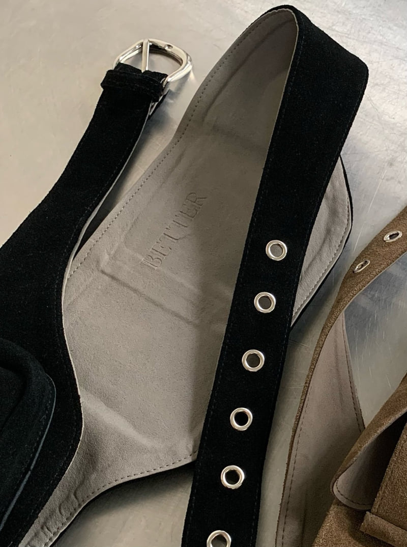 Better - Korean Women Fashion - #vintagekidsstyle - Western Belt Bag - 4