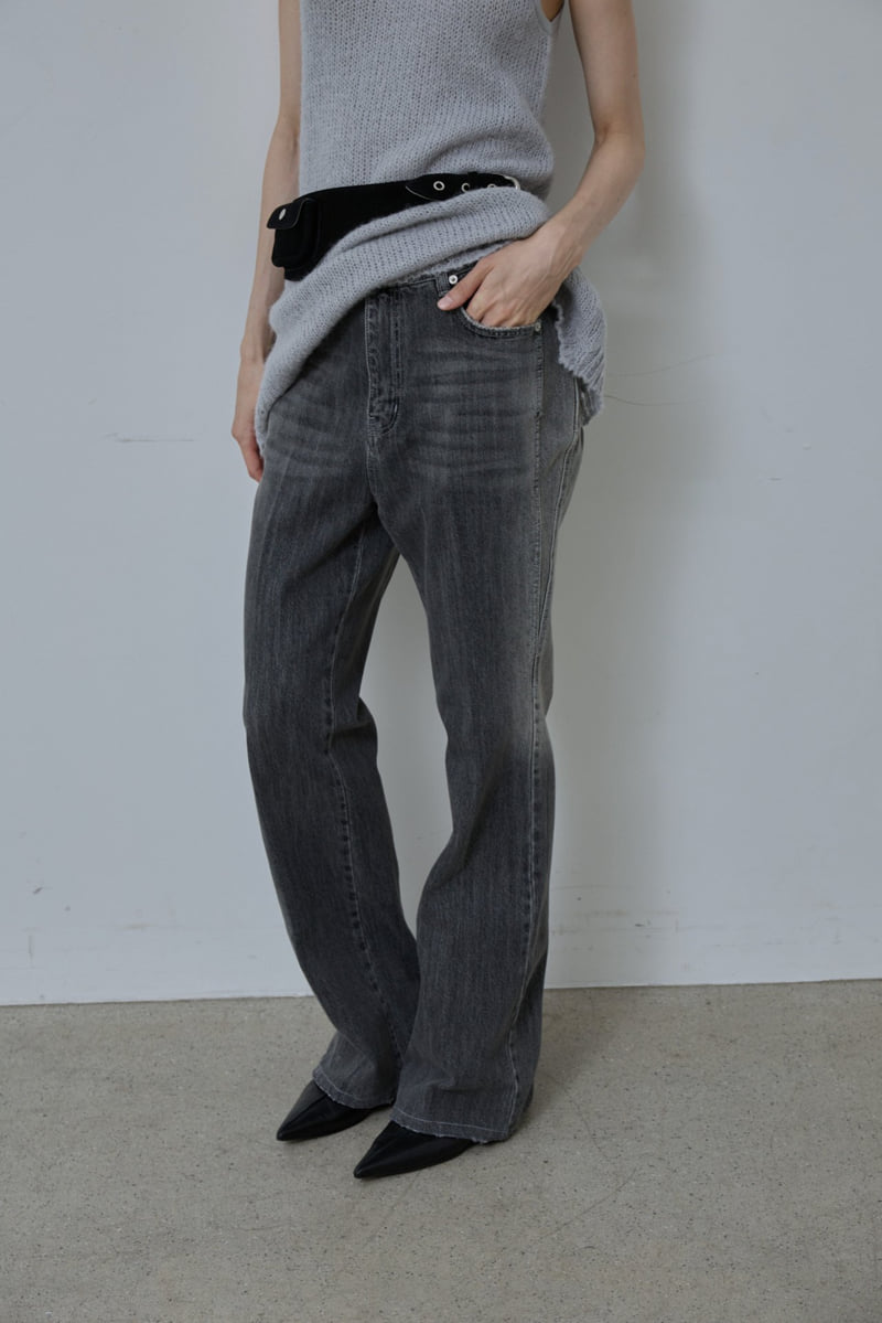 Better - Korean Women Fashion - #shopsmall - Mars Bootcut Denim Pants - 5