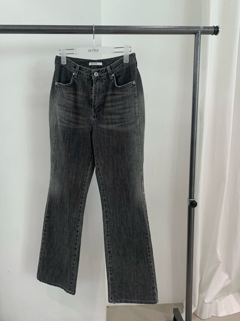 Better - Korean Women Fashion - #vintagekidsstyle - Mars Bootcut Denim Pants
