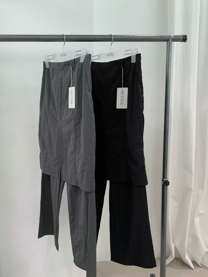 Better - Korean Women Fashion - #womensfashion - Stone Skirt Pants