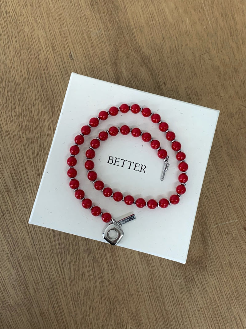 Better - Korean Women Fashion - #momslook - Rail Necklace - 4