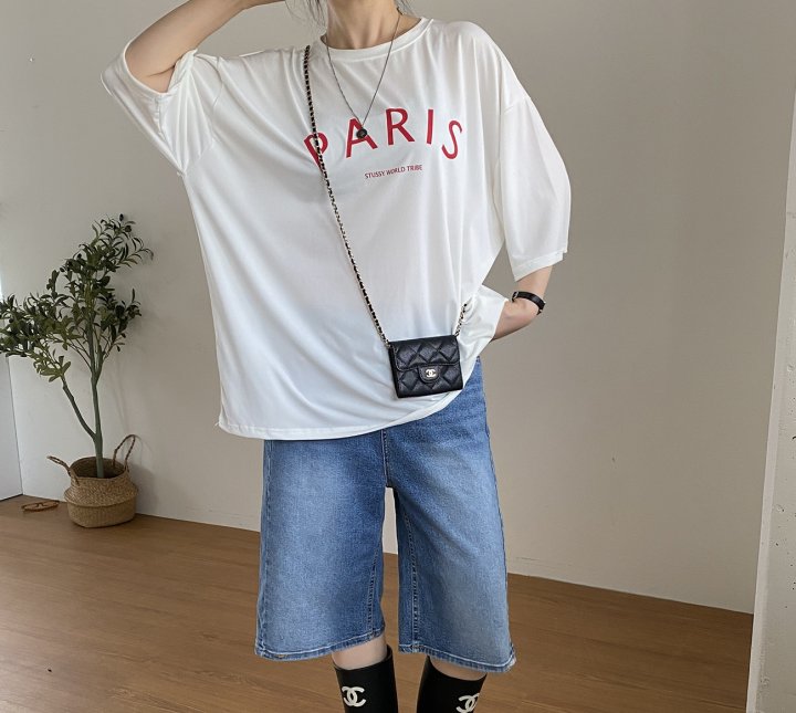 Bignarae - Korean Women Fashion - #momslook - Cool Paris Tee