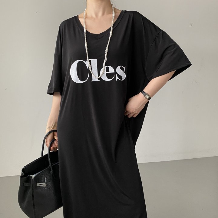 Bignarae - Korean Women Fashion - #momslook - Cool CL V-neck One-piece - 12