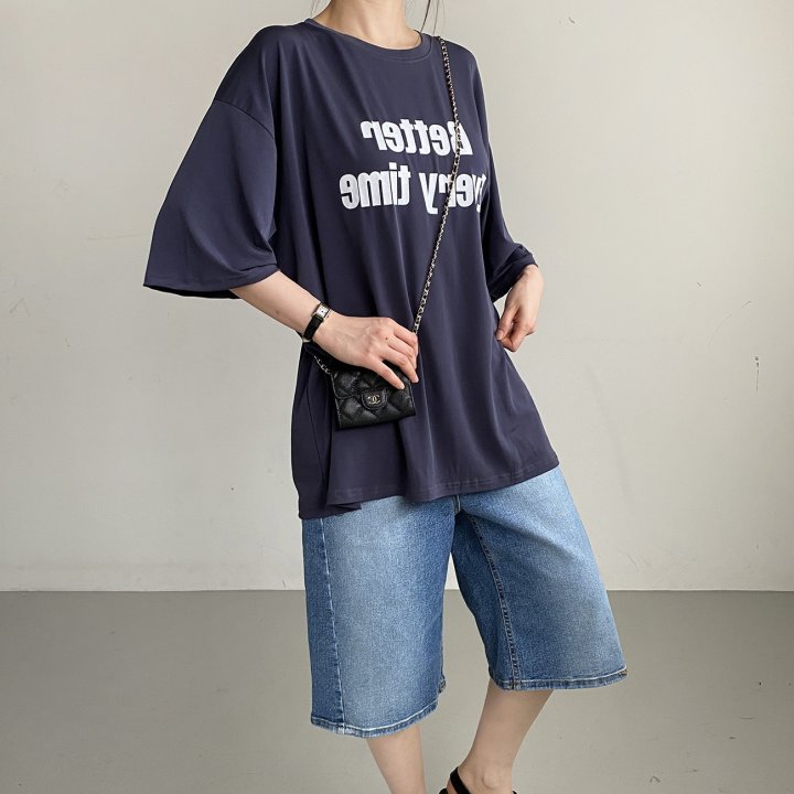 Bignarae - Korean Women Fashion - #pursuepretty - Cool Better Round Tee - 7