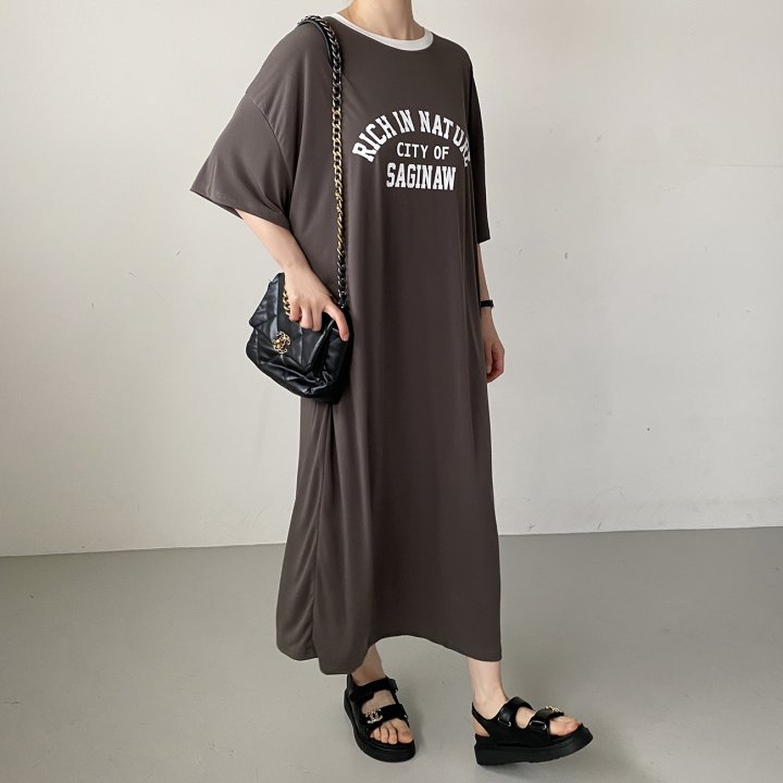 Bignarae - Korean Women Fashion - #pursuepretty - Cool Rich Round One-piece - 3