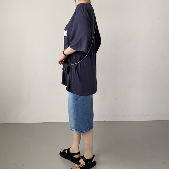 Bignarae - Korean Women Fashion - #shopsmall - Cool Better Round Tee - 10