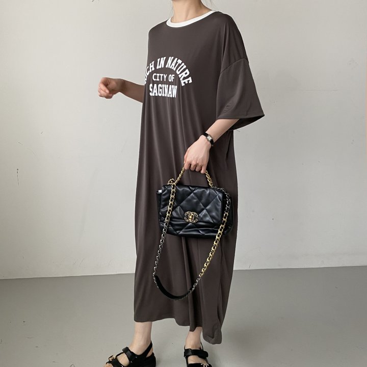 Bignarae - Korean Women Fashion - #shopsmall - Cool Rich Round One-piece - 6