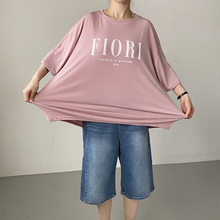 Bignarae - Korean Women Fashion - #thatsdarling - Cool Fiore Tee - 8