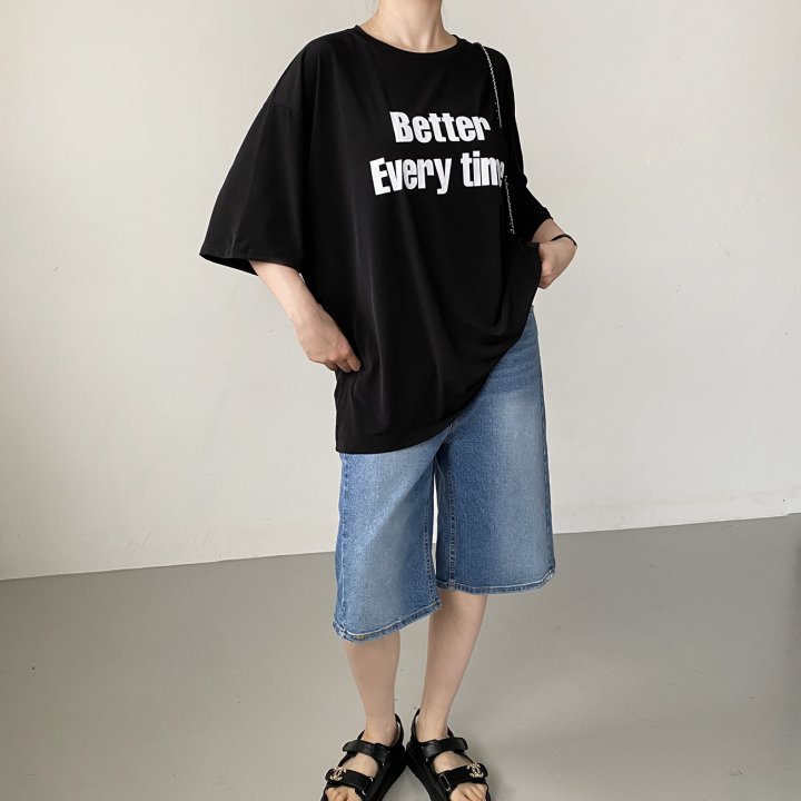 Bignarae - Korean Women Fashion - #thelittlethings - Cool Better Round Tee - 12