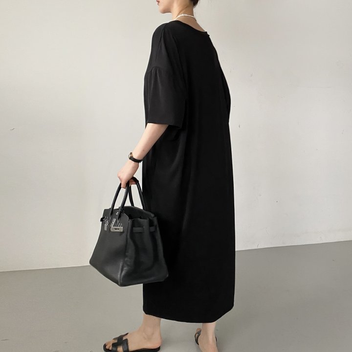 Bignarae - Korean Women Fashion - #thelittlethings - Cool CL V-neck One-piece - 11