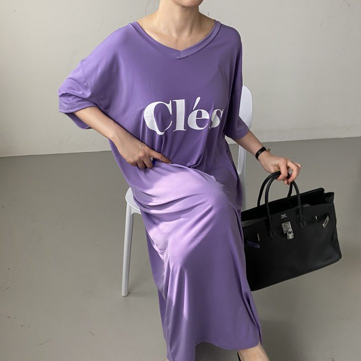 Bignarae - Korean Women Fashion - #womensfashion - Cool CL V-neck One-piece - 4