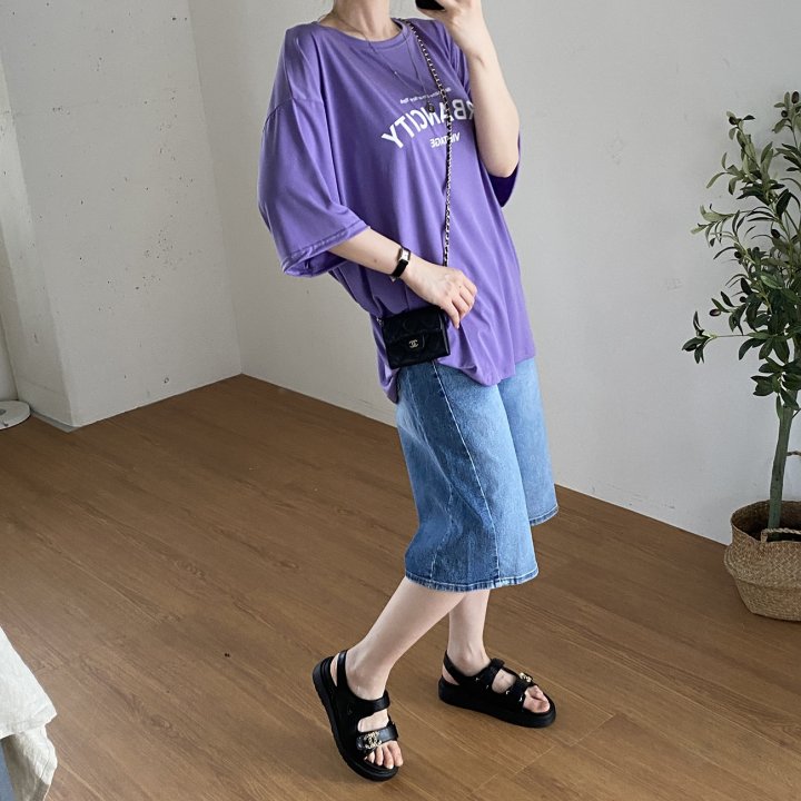 Bignarae - Korean Women Fashion - #womensfashion - Cool Urban City Tee - 7