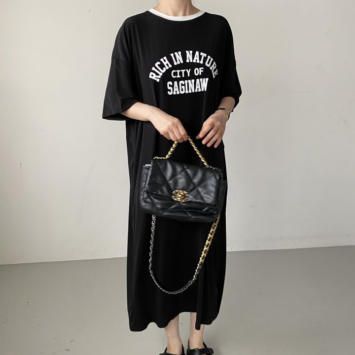 Bignarae - Korean Women Fashion - #womensfashion - Cool Rich Round One-piece - 10