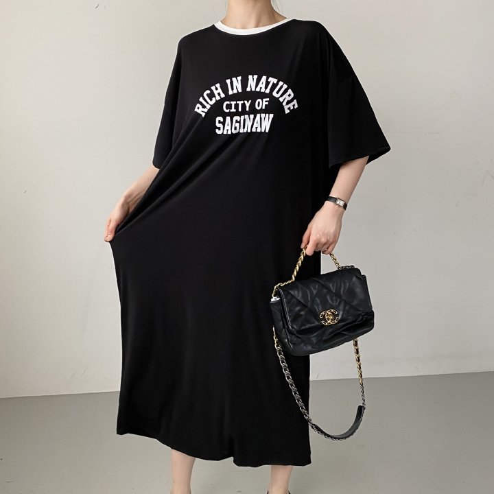 Bignarae - Korean Women Fashion - #womensfashion - Cool Rich Round One-piece - 12