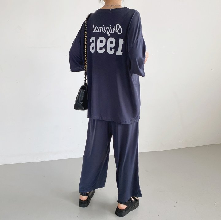 Bignarae - Korean Women Fashion - #womensfashion - Cool 1996 Pants Set - 9