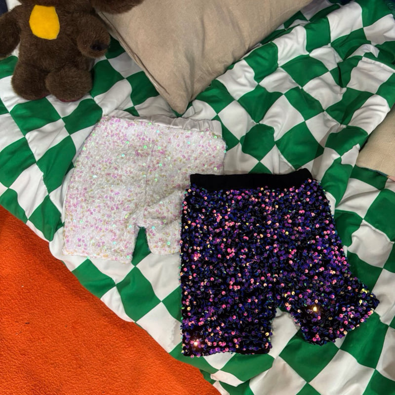 Bobo j - Korean Children Fashion - #Kfashion4kids - Sequin Shorts - 6