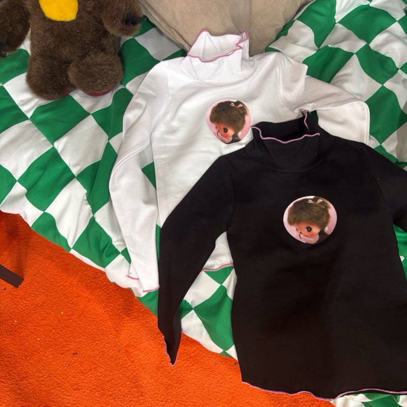 Bobo j - Korean Children Fashion - #designkidswear - Chichi Turtleneck Tee - 5