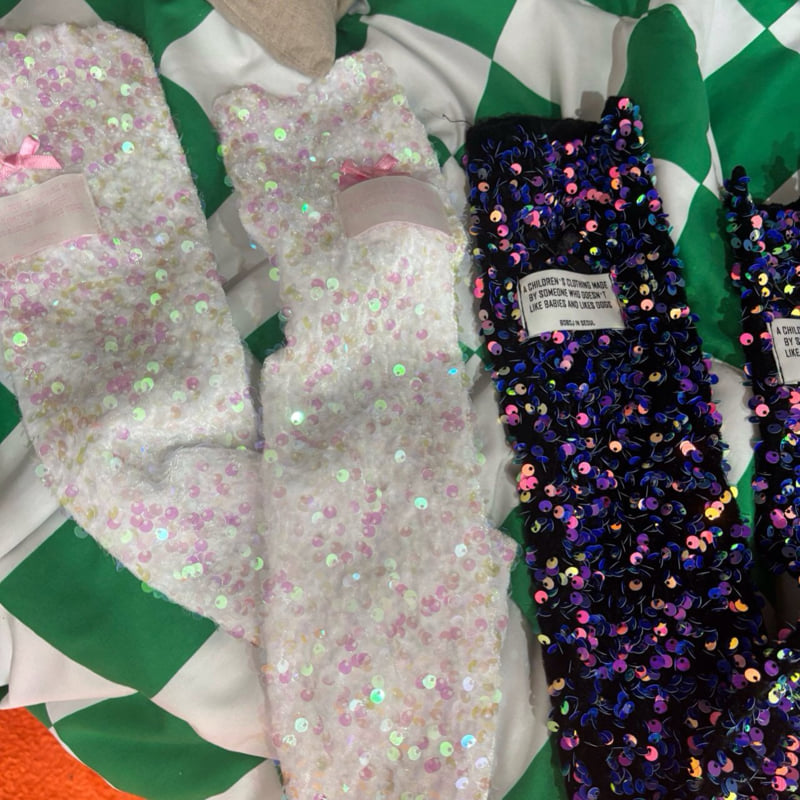 Bobo j - Korean Children Fashion - #discoveringself - Sequin Warmer - 8