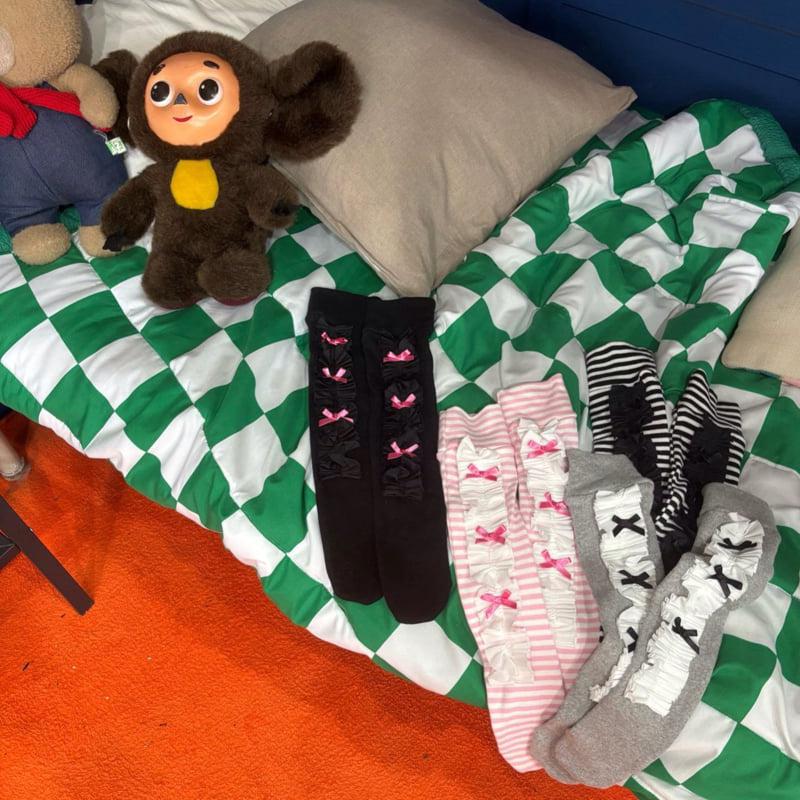Bobo j - Korean Children Fashion - #discoveringself - Point Socks - 7